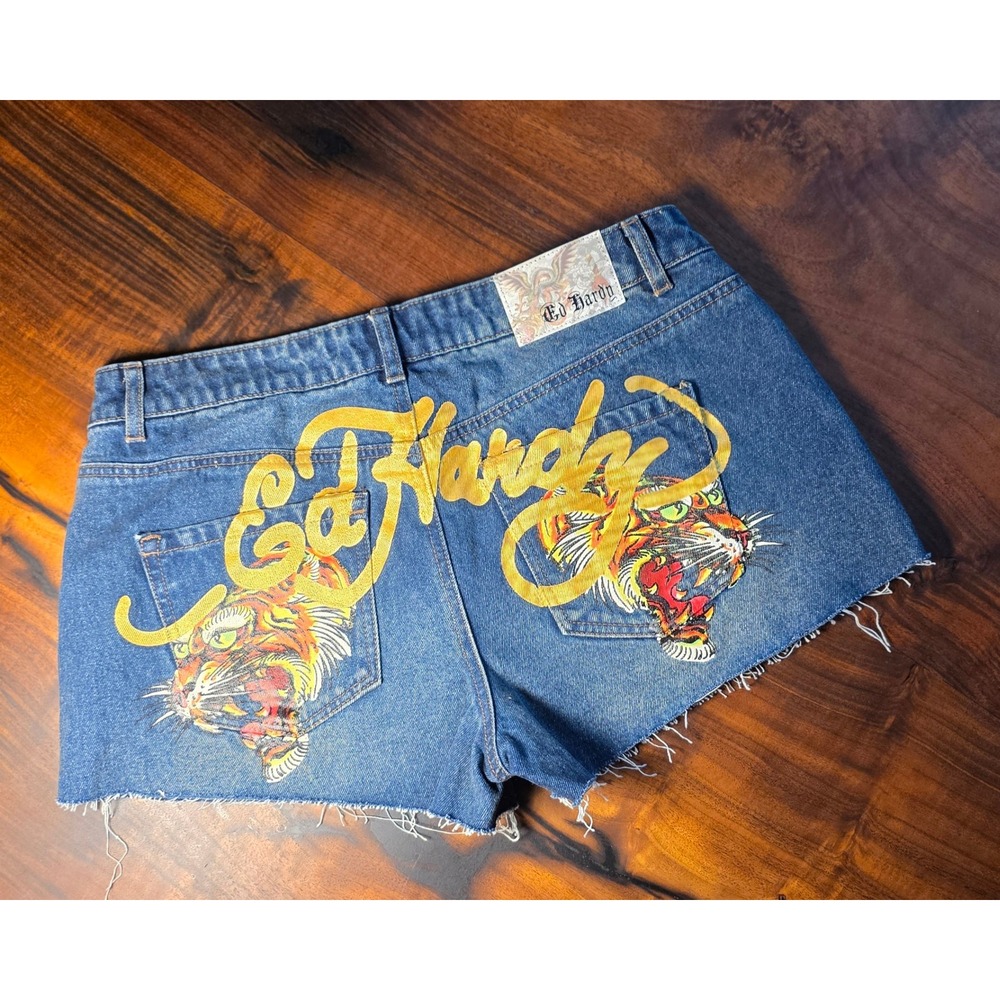 Ed Hardy Tiger Graphic Y2K Streetwear Festival Fashiongram